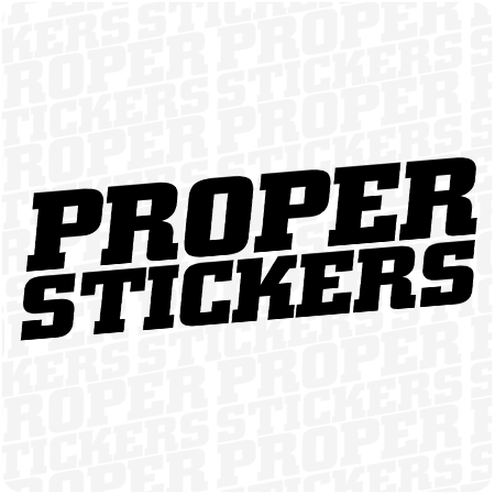 Naklejka Proper Stickers